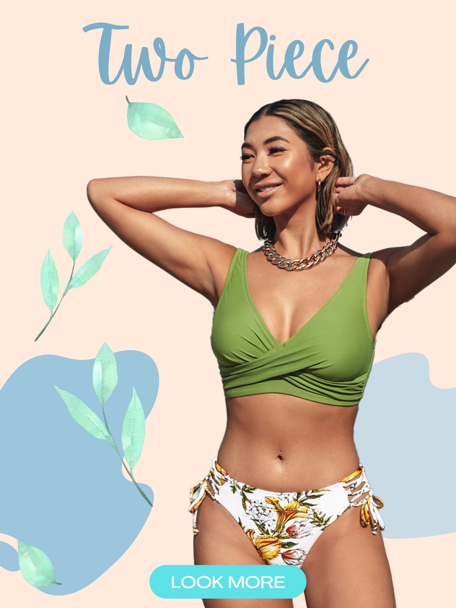 Waves Two Piece Bamboo Set