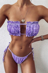 Bandgae-Ruffled-Hollow-Out-Bikini-Sets-Purple
