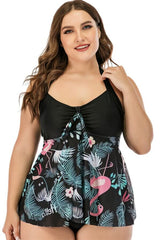 Plus-Size-Dresses-Halter-Two-Pieces-Swimsuit-