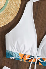 White-Push-Up-Bikini-Top-Boy-Short-Women-Two-Piece-Swimsuit