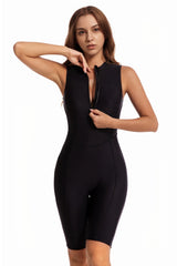 Black-Surf-Front-Zipper-Sleeveless-One-Piece-Swimsuit_5