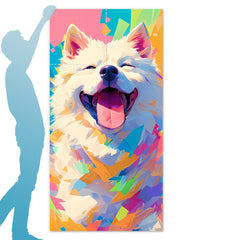 Foldable 2-in-1 Beach Towel With Storage Bag