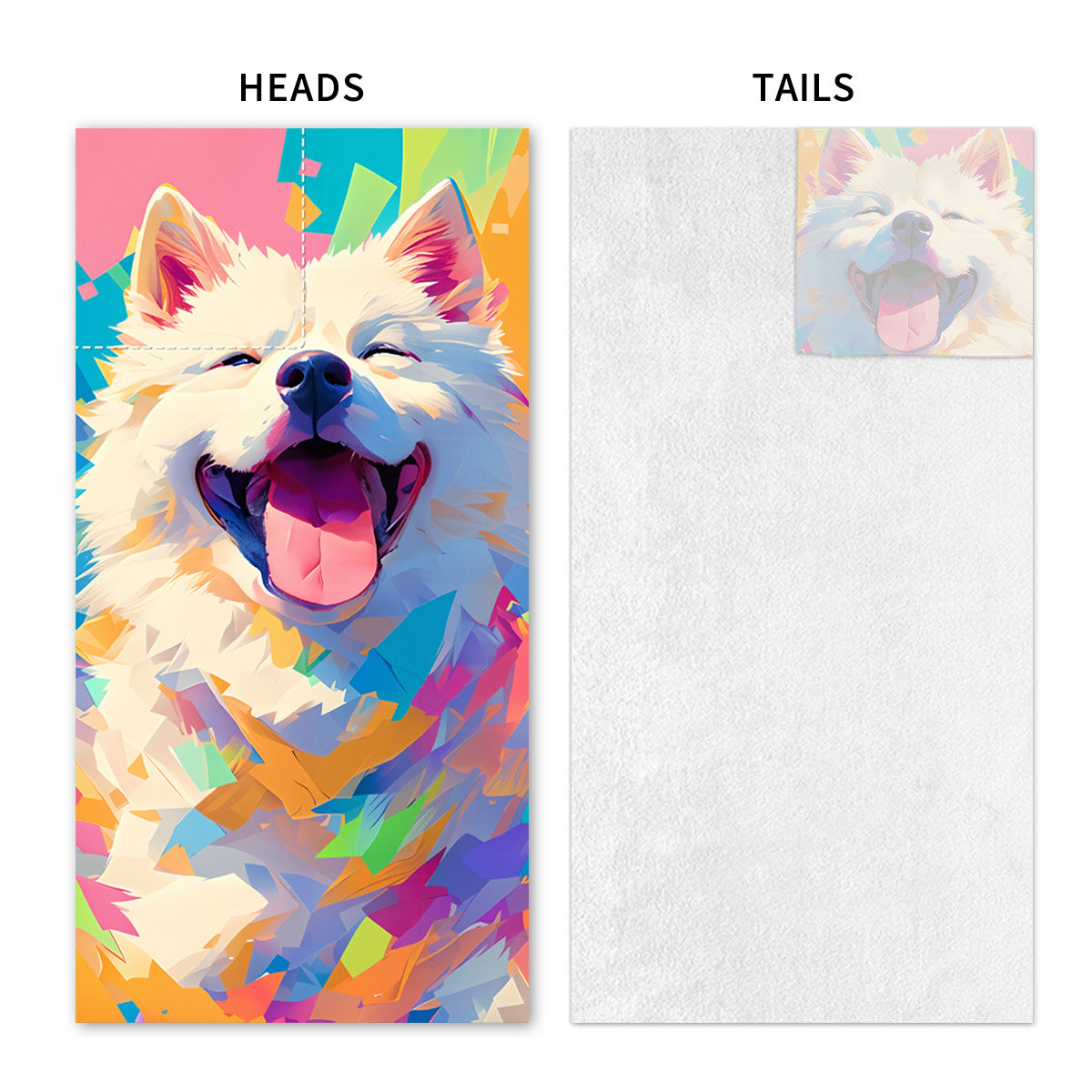 Foldable 2-in-1 Beach Towel With Storage Bag