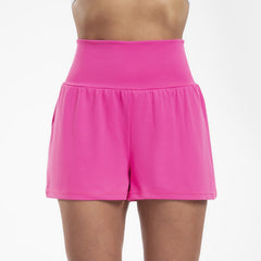 High-Waist Quick-Dry Invisible Pocket Yoga Beach Shorts