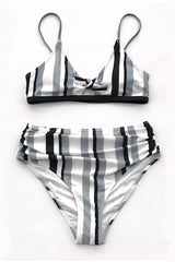 Cutest-Black-Striped-High-Waisted-Bikini-Set