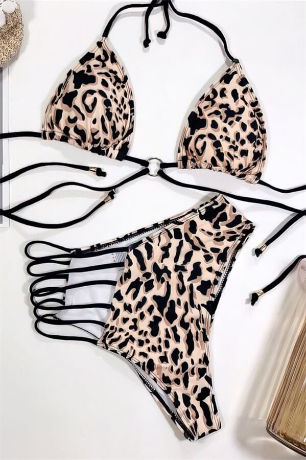 Sexy High Waist Cutout Bikini Set Secondary image