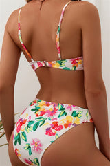 White-Floral-Yong-Girl-Two-Piece-Bathing-Suit